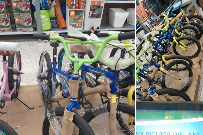 Oferta de bicicletas discount en bodega aurrera