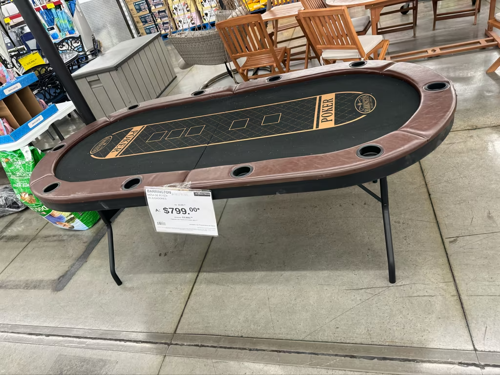 Sam’s Club: Mesa de Poker para 10 personas de $4,807 a solo $799 ...